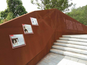 吴兴耐候钢挡土墙